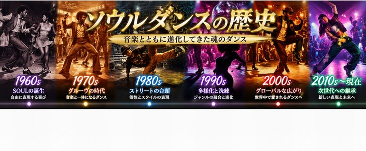 ソウルダンスの歴史